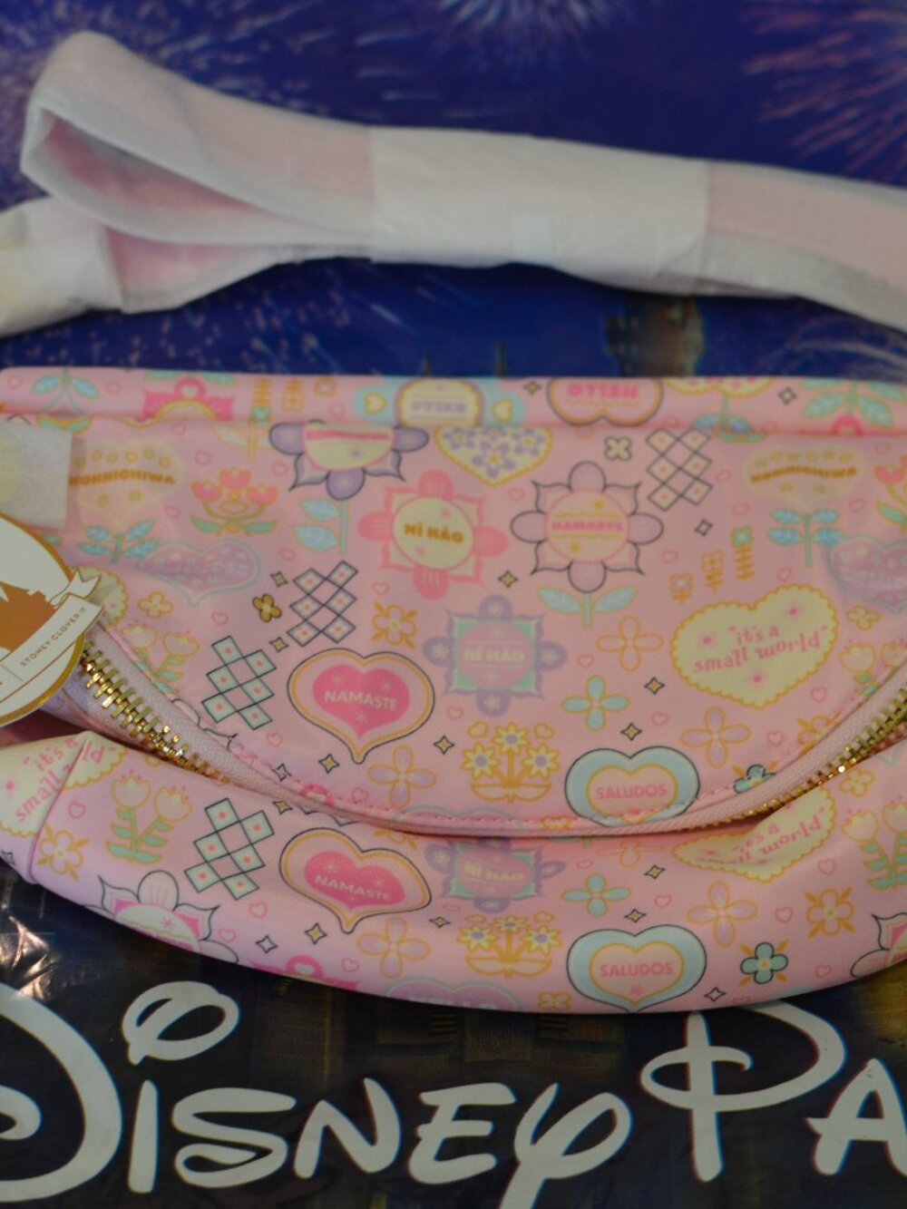 Disney SCL Stoney Clover Lane It’s A Small World Jumbo Fanny Pack